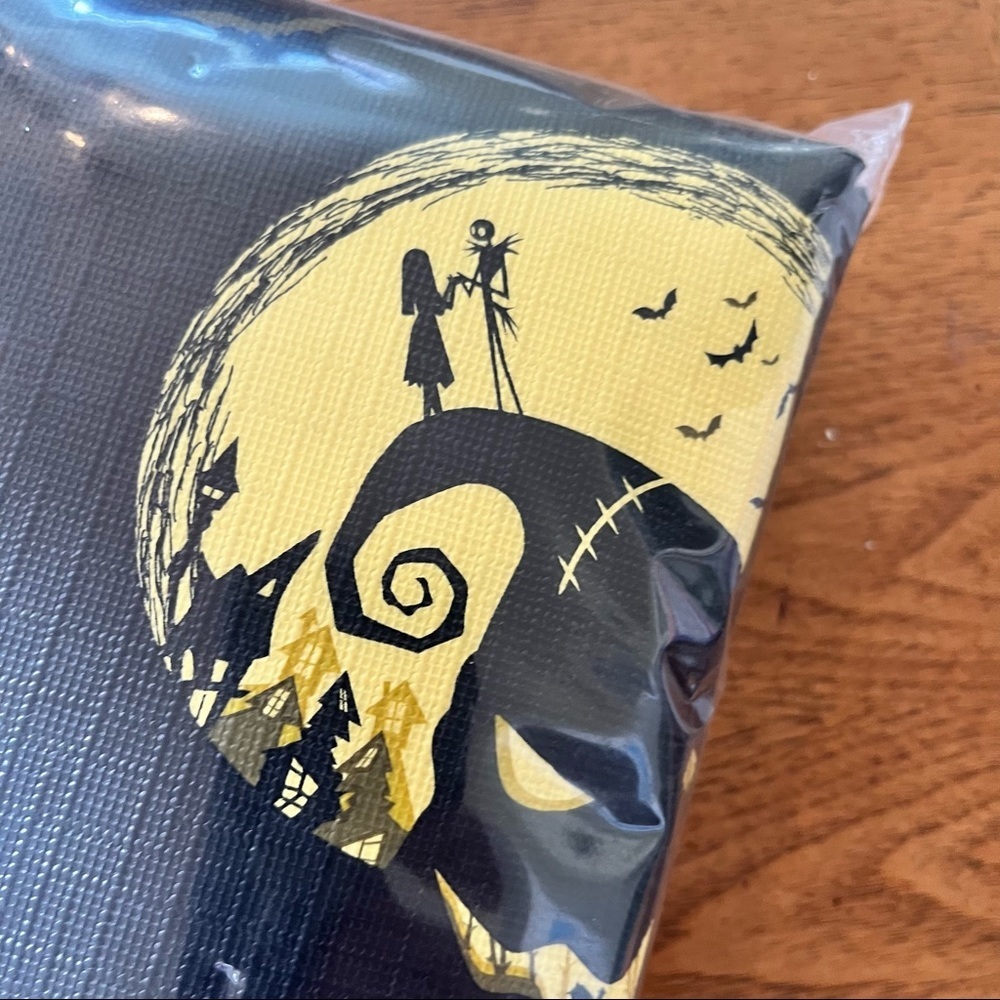 NWT disneys Tim burtons the nightmare before Christmas vinyl tablecloth - Picture 3 of 6